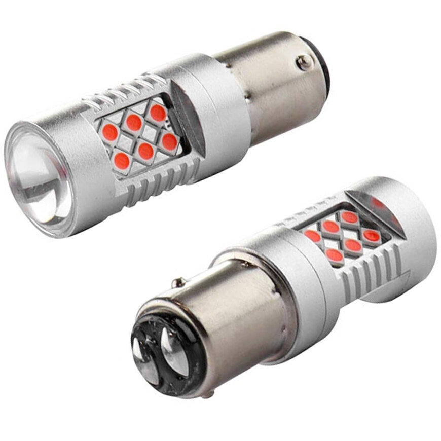 Sijalice LED P21/5W, Canbus, 12/24V, 39 SMD (2 kom) - Amio 02800 - Gumatic
