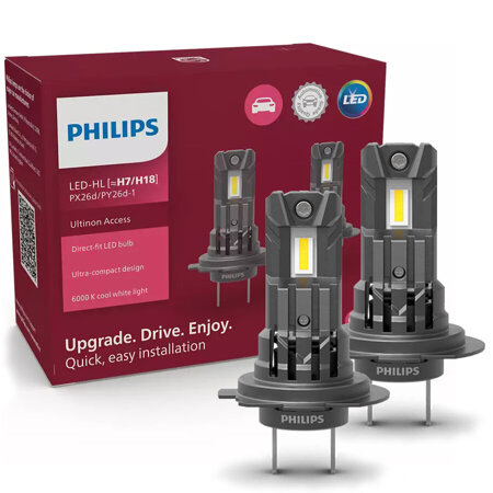 PHILIPS H4 H19 LED ACCESS 12V 20W kpl