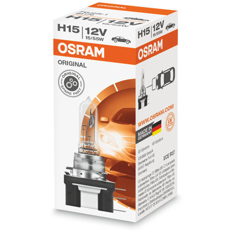 Żarówka H15 Osram Original 12V 15/55W PGJ23t-1 