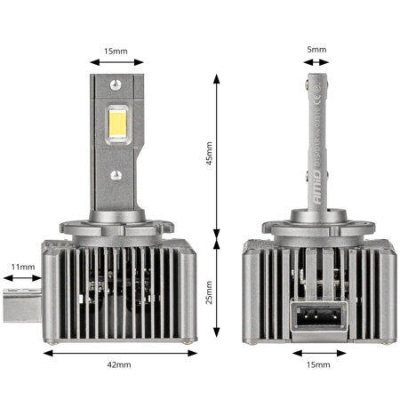 Żarówki LED D1S / D1R zamiennik canbus 6500K 70W 