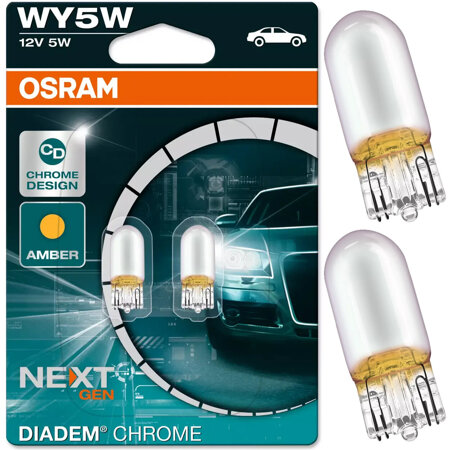 Żarówki Osram Diadem Chrom WY5W 12V