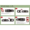 Adaptery do wycieraczek samochodowych ALCA / HEYNER - T3 Top Lock