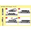 Adaptery do wycieraczek samochodowych ALCA / HEYNER - T5 Bayonet Lock