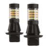 DRL LED 2w1 z kierunkowskazem 96 SMD PY21W BAU15s