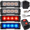 Diodowe koguty LED stroboskopy czerwono / niebieskie red / blue Hoalte